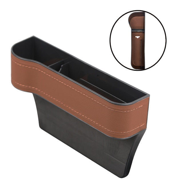 Leather Seat Gap Cup Holder – Auto Accessories