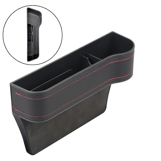 Leather Seat Gap Cup Holder